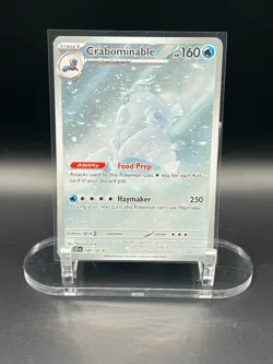 2024 Pokemon Stellar Crown ❄ Crabominable 149/142 IR NM - Image 1