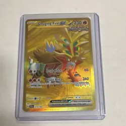 The Pokemon Company Gouging Fire ex SV05 214/162 Hyper Rare Holo ENG - Image 1