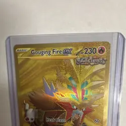 The Pokemon Company Gouging Fire ex SV05 214/162 Hyper Rare Holo ENG - Image 3