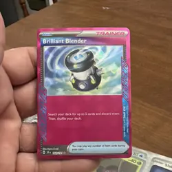 The Pokemon Company Brilliant Blender 164/191 SV08 Surging Sparks ACE SPEC Holo - Image 1