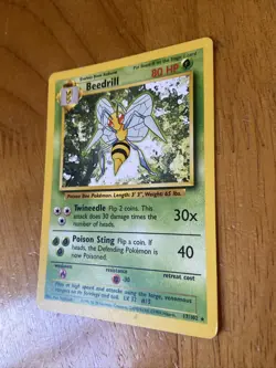Beedrill - Non Holo Rare - Pokemon - Base Set - 17/102 - Image 4
