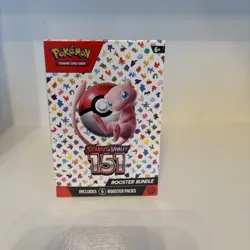 Pokemon Scarlet And Violet 151 Booster Bundle w/ 6 Packs each Sealed - Image 1