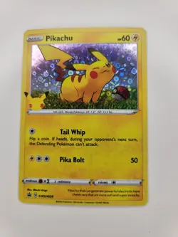 Pikachu SWSH039 25th Anniversary Promo Holo English 2020 Pokemon Near Mint NM - Image 1