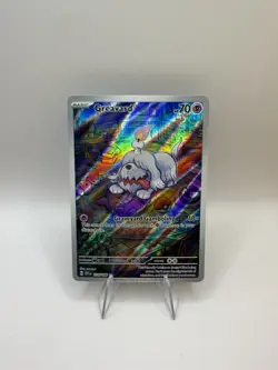 Greavard - 214/198 - Pokemon Scarlet Violet Base Illustration Rare NM - Image 1
