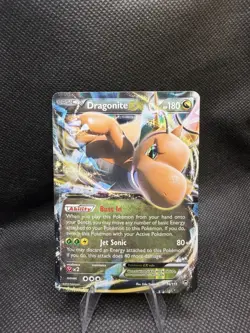 Dragonite EX 74/111 Furious Fists Ultra Rare Holo Pokemon TCG - - Image 1