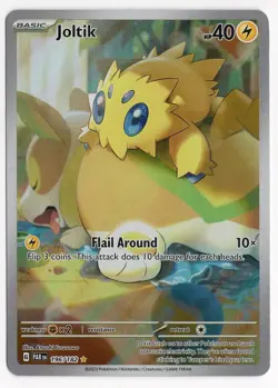 Pokemon TCG Joltik 196/182 Sv04: Paradox Rift Holo Illustration Rare NM/M - Image 1