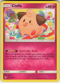 Cleffa 131/214 Uncommon Unbroken Bonds Pokemon Near Mint - Image 1