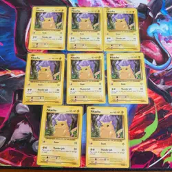 8x Pokemon TCG Pikachu Evolutions 2016 MINT - Image 1