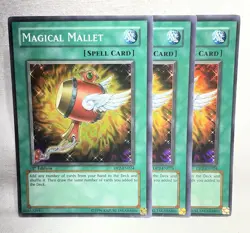 3x Magical Mallet DP2-EN024 - Chazz Princeton - 1st Edition LP Playset - Image 1