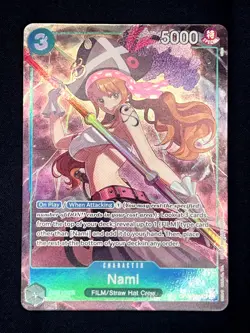Nami (Best Selection Vol. 1) Foil OP02-036 SR One Piece Promotion Cards NM - Image 1