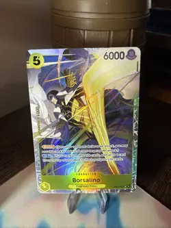 ONE PIECE TCG Borsalino Eb04-058 SR Adventure On Kami’s Island OP15 English - Image 1