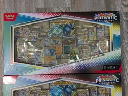 Pokemon Prismatic Evolutions Lucario EX and Tyranitar EX Premium Collection - Image 3
