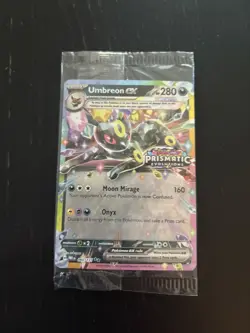 SEALED Pokemon Prismatic Evolutions Umbreon EX 60/131 Surprise Box Stamped Promo - Image 1
