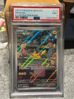 Pikachu 173/165 Pokemon TCG Scarlet & Violet 151 English - PSA 9 - Image 4