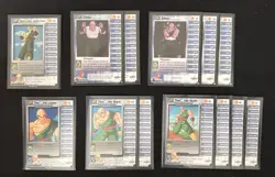 DBZ Score Tien Personality 13 Card Lot - Image 1