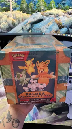 Pokemon Paldea Adventure Chest TCG Brand New Sealed! - Image 1