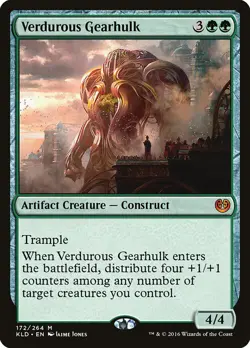 1x Verdurous Gearhulk - NM - See Pic for Set - SPARROW MAGIC mtg - Image 1