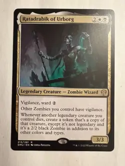 Ratadrabik of Urborg #213/281 Dominaria United DMU Magic The Gathering MTG NM - Image 1