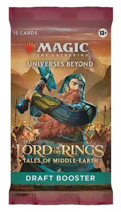 MTG Lord of the Rings Tales of Middle Earth Draft Booster NEW - FREE POST in AU! - Image 1