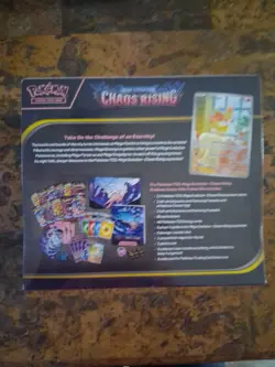 Pokemon Center Chaos Rising ETB SEALED !!MINT!! Same Day Shipping - Image 3