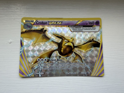Crobat BREAK XY181 Promo XY Black Star Promos Pokemon Trading Card TCG - Image 1