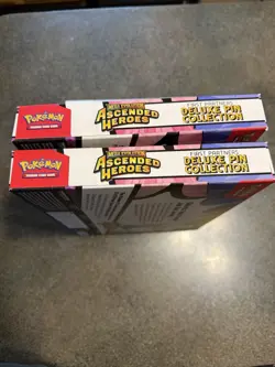 Pokemon TCG Ascended Heroes First Partners Deluxe Pin Collection Sealed Lot Of 2 - Image 4