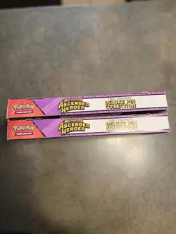 Pokemon TCG Ascended Heroes First Partners Deluxe Pin Collection Sealed Lot Of 2 - Image 5