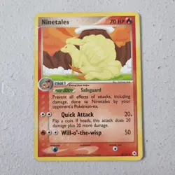 Ninetales 22/101 EX Hidden Legends Rare Pokemon Card 2004 - Image 1