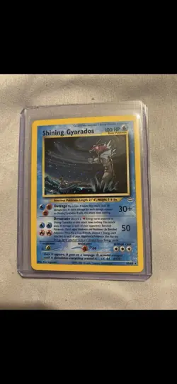 Pokemon TCG Shining Gyarados Holo Neo Revelation - Image 1