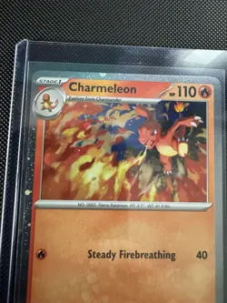Pokemon Chaos Rising Cosmos Holo 079 Black Star Promo Charmeleon 🔥 - Image 2