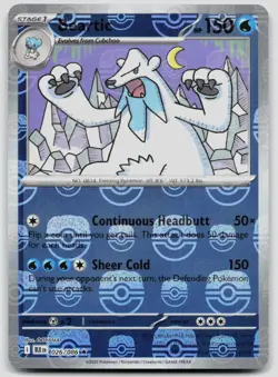 Beartic 026/086 Black Bolt Master Ball Pokemon NM - Image 1