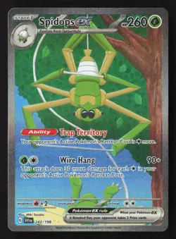 Spidops ex Special Illustration Rare Holo SVI 243/198 NM Pokemon TCG - Image 1