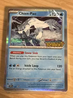 Pokemon Scarlet Violet Surging Sparks Chien-Pao Promo SVP En 152 Deck Sealed - Image 1