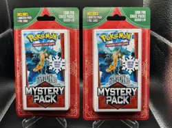 POKEMON MYSTERY PACK SEALED SEEDED 1:10 EX CRYSTAL GUARDIANS VINTAGE 2 LOT NEW - Image 1