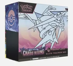 Pokemon TCG: Chaos Rising - Pokemon Center Exclusive Elite Trainer Box (ETB) - Image 1