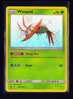 2019 Pokemon Hidden Fates SV4/SV94 Wimpod Shiny Vault NM/M - Image 1
