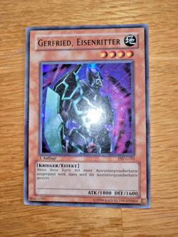 GERFRIED, EISENRITTER PSV-G101 Super Rare 1. Auflage Deutsch Yugioh - Image 1