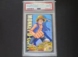 2011 One Piece AR Carddass 01 Japan Monkey D. Luffy No.01-03 C PSA10 - Image 2