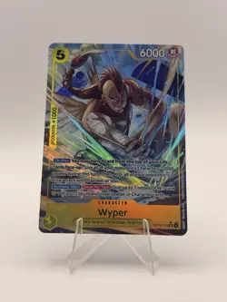 Wyper OP15-114 Alt Art Holo One Piece Card TCG Sky Island English NM - Image 1