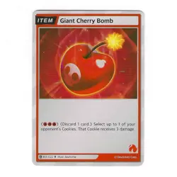 Giant Cherry Bomb BS1-022 Rare Cookie Run Braverse TCG English card - Image 1