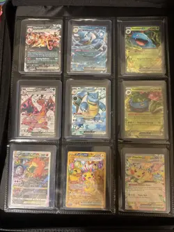 Pokemon Card Collection Binder Lot-SIR, EX, Illust., Promo, Vintage, Charizard - Image 1
