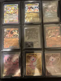 Pokemon Card Collection Binder Lot-SIR, EX, Illust., Promo, Vintage, Charizard - Image 5
