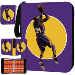 Lakers Kobe Bryant Basketball 3 Ring Card Binder Trading Cards 900 Pockets NWT - Image 1