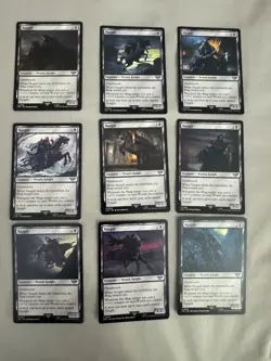MTG Set of 9 Nazgul Lord of the Rings - Image 1