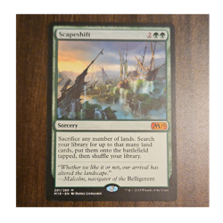 Wizards of the Coast MTG Scapeshift Mythic Regular Core Set 2019 Sorcery 201/280 - Image 1