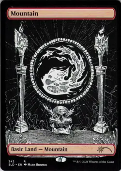 Mountain - Secret Lair Crushing Brutality - 242 NM - Image 1