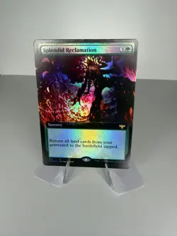 Splendid Reclamation (Extended Art) 393 Innistrad: Crimson Vow MTG Foil NM - Image 1