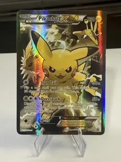 Pikachu EX ⭐ XY124 Holo Promo XY Promo Pokemon HP - Image 1