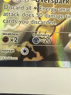 Pikachu EX ⭐ XY124 Holo Promo XY Promo Pokemon HP - Image 3