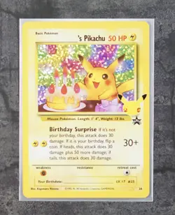 Pokemon TCG Birthday Pikachu 24/53 Celebrations Classic Collection - Image 1